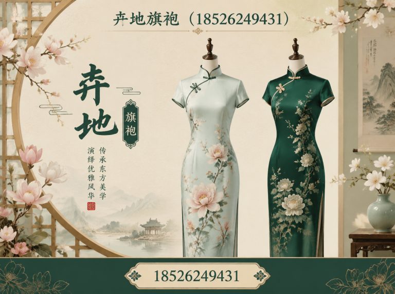 红桥区新中式旗袍展示图