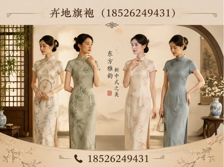 红桥区津派旗袍展示图